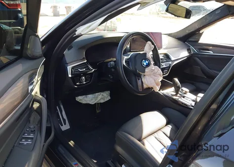 2022 BMW 540 I from USA, damaged, VIN WBA53BJ0XNWX80355